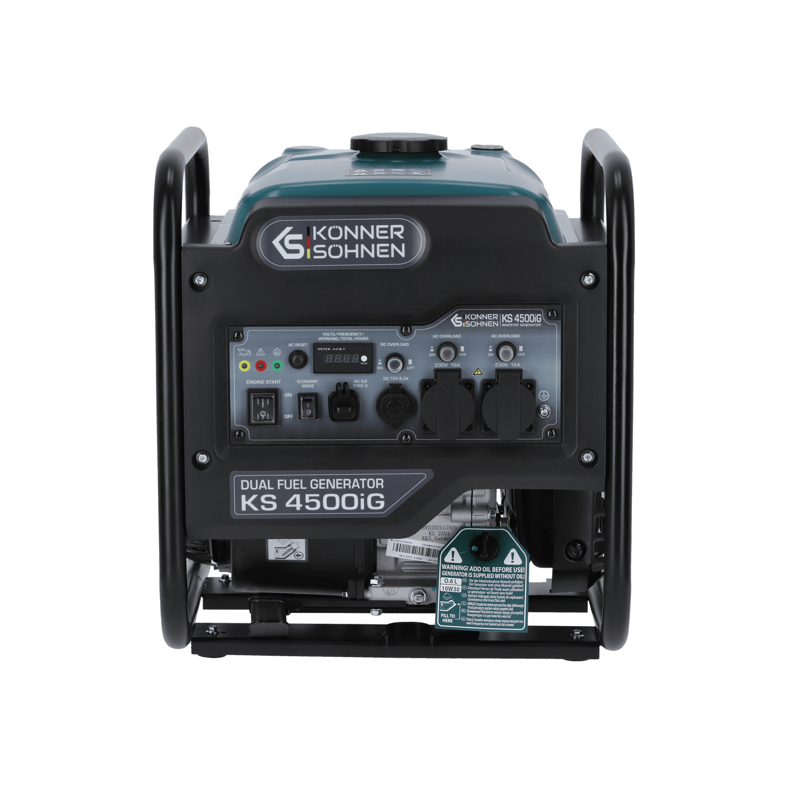 Generador inverter de doble combustible KS 4500iG