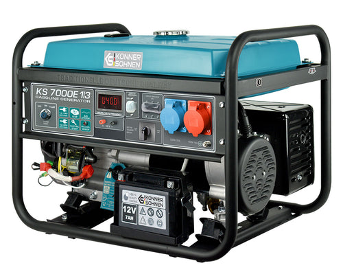 Generador de gasolina "Könner & Söhnen" KS 7000E 1/3