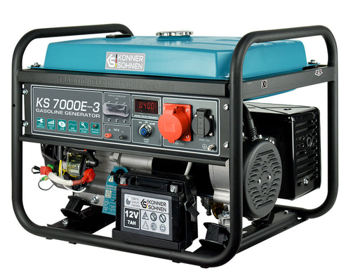 Generador de gasolina "Könner & Söhnen" KS 7000E-3