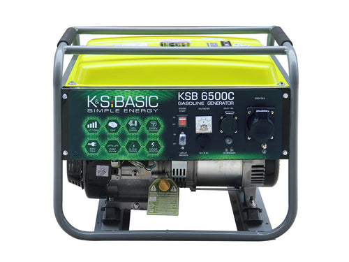 Бензиновий генератор «K&S BASIC» KSB 6500C