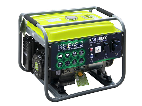 Бензиновий генератор «K&S BASIC» KSB 6500C