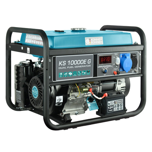 LPG/Benzin Generator "Könner & Söhnen" KS 10000E G
