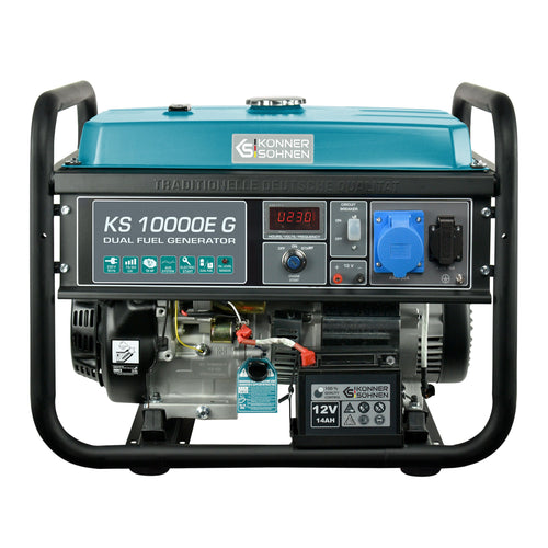 LPG/Benzin Generator "Könner & Söhnen" KS 10000E G