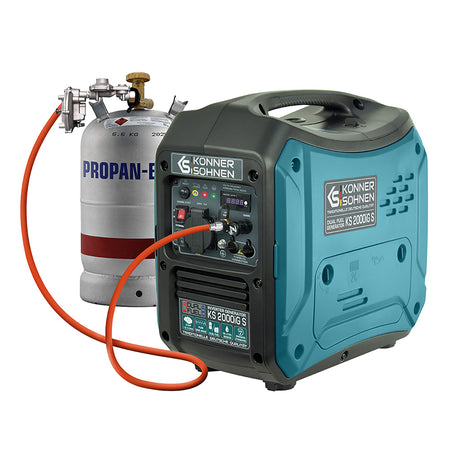 Inwerterowy generator LPG/benzyna KS 2000iG S