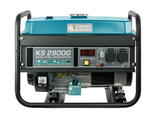 LPG/benzin generator "Könner & Söhnen" KS 2900G