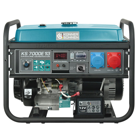 Groupe électrogène à essence "Könner & Söhnen" KS 7000E 1/3