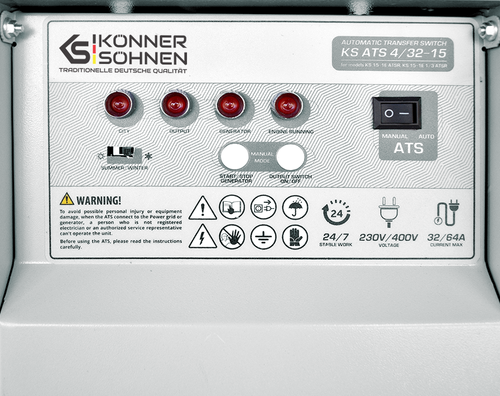 Interruptor de Transferência Automática KS ATS 4/32-15