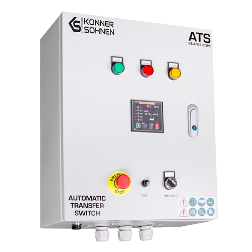 Interruptor de Transferência Automática KS ATS 4/63HD