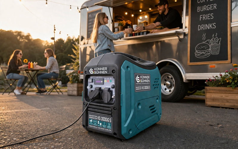 Nuovo modello nella gamma: generatore inverter KS 3000iG S di Könner & Söhnen