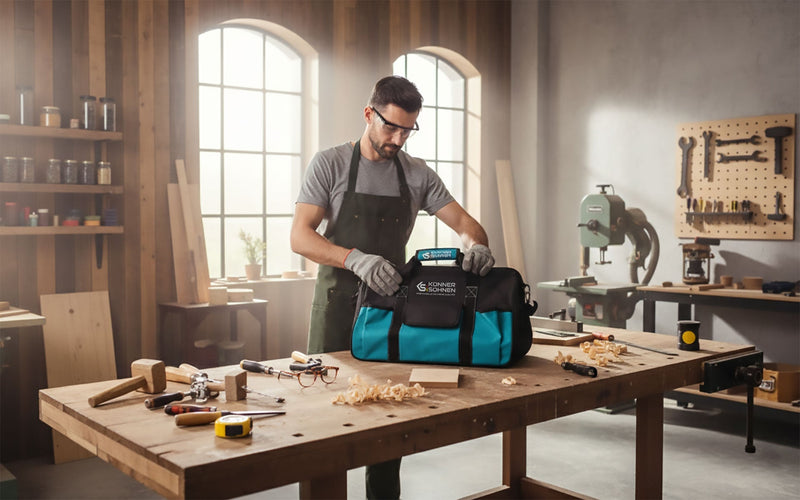 New from Könner & Söhnen: Universal Cordless Set KS RHAGD 20V SET 3 — Everything You Need for Work