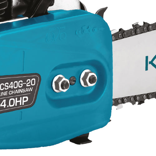 Seitliche Kettenspannung