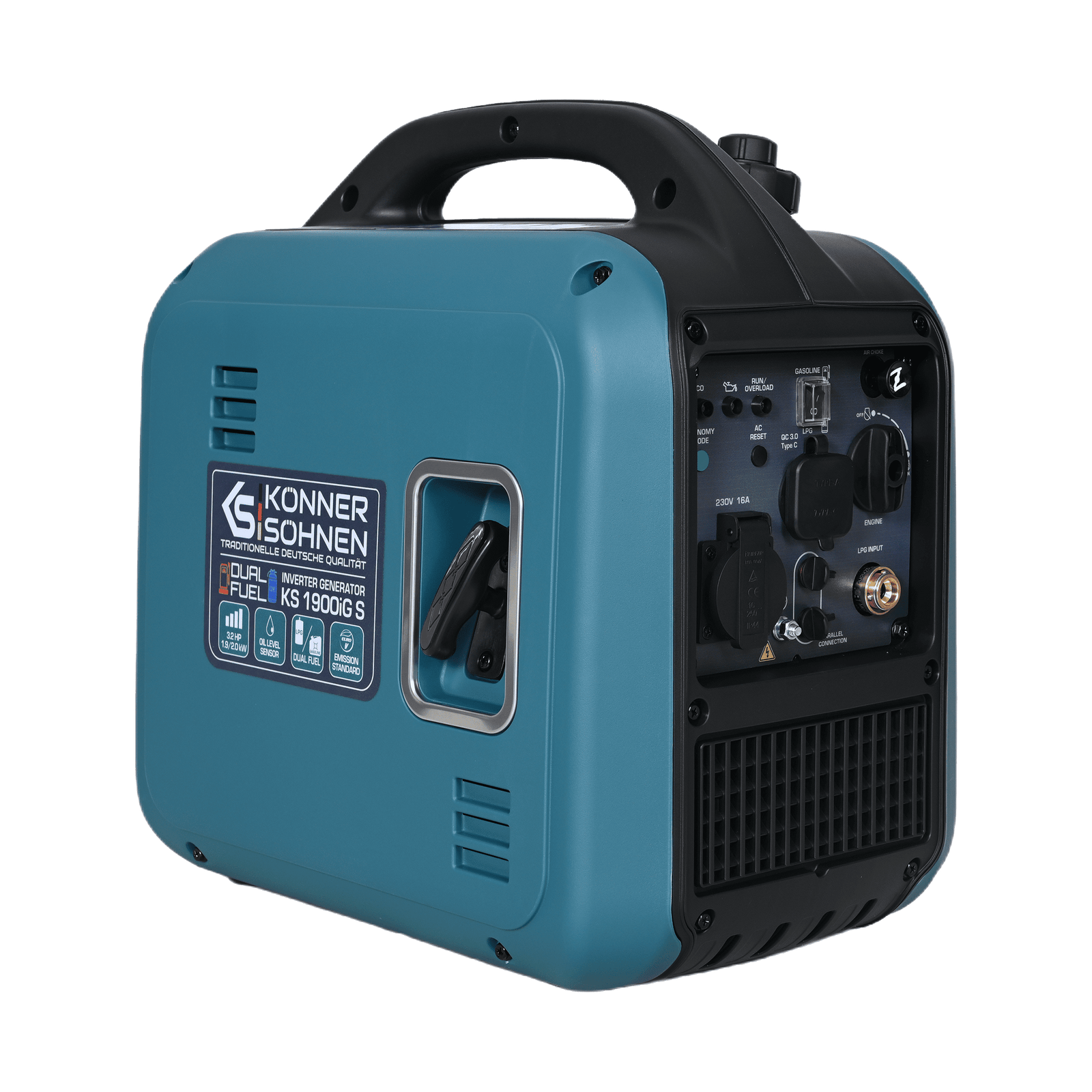 Γεννήτρια inverter (LPG/βενζίνη) KS 1900iG S