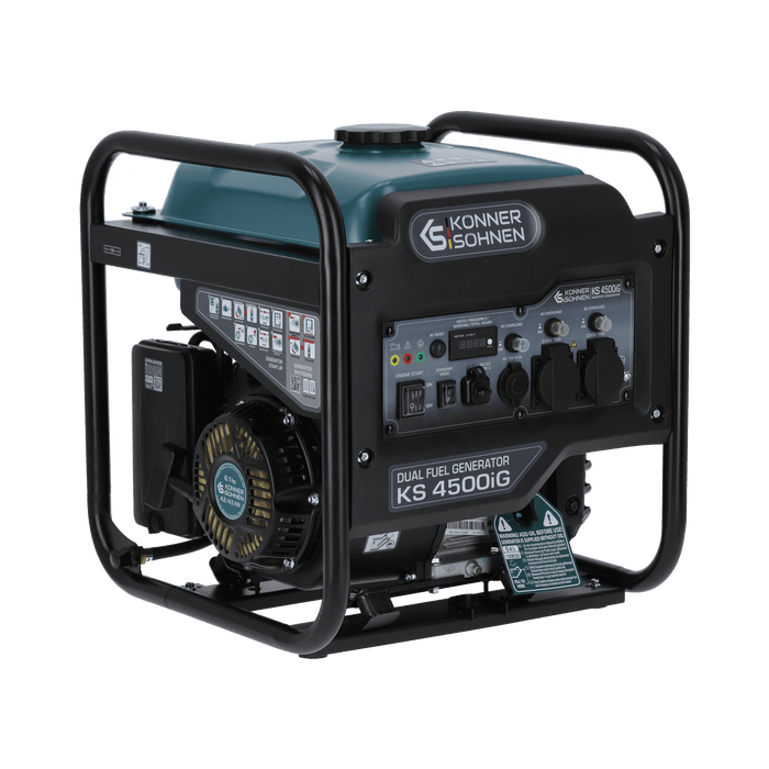 Dubbelt bränsle invertergenerator KS 4500iG