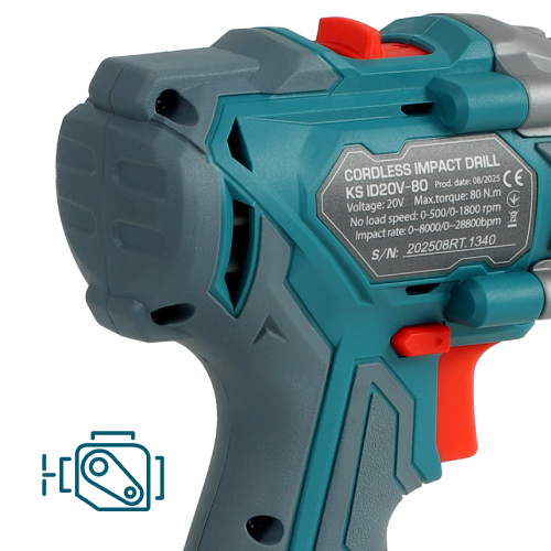 Bohrmaschine mit bürstenlosem Motor