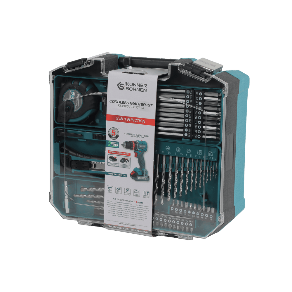 Kabelloses Meister-Set KS ID20V-60 KIT 74 PLUS