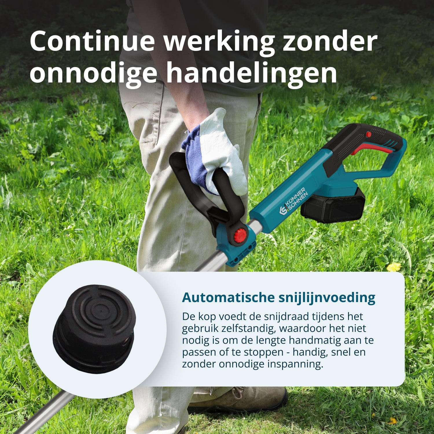 Akku-Trimmer KS CST-20V