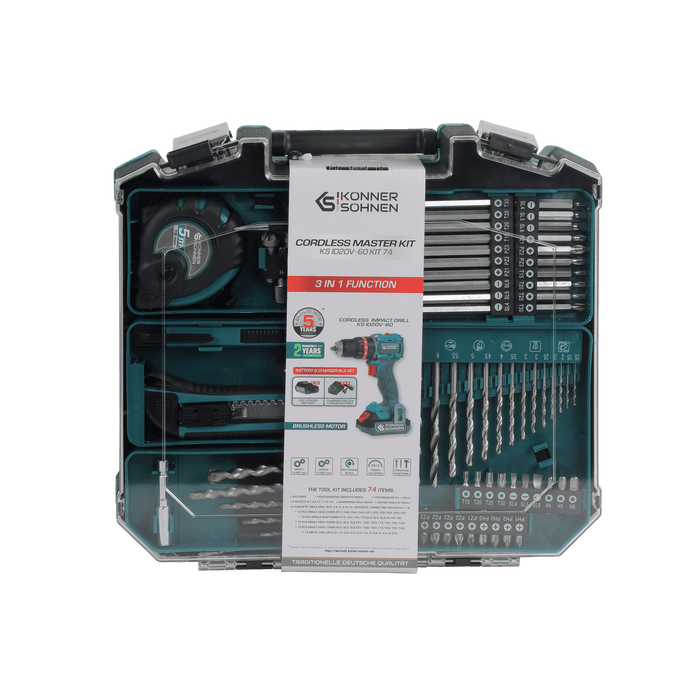 Kabelloses Meister-Set KS ID20V-60 KIT 74 PLUS