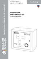 Automatische Omschakelaar KS ATS 4/63D-Inverter