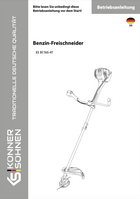 Benzines bozótvágó és damilos fűkasza KS BC16G-4T