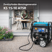 Benzingenerator "Könner & Söhnen" KS 15-1E ATSR thumbnail