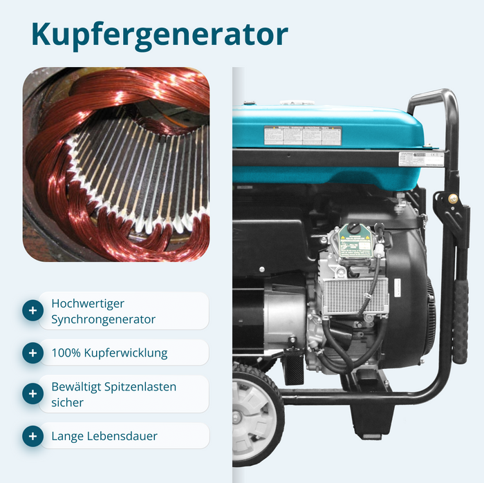 Gerador a gasolina "Könner & Söhnen" KS 15-1E ATSR