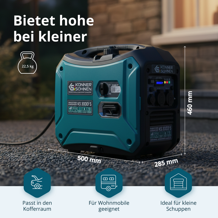 Gerador inversor KS 3000i S