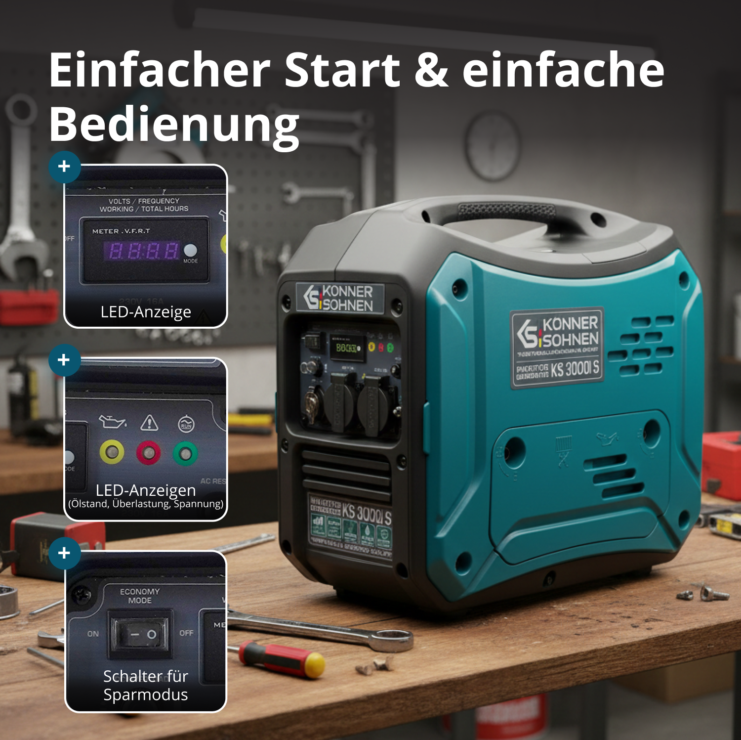 Generator inwerterowy KS 3000i S