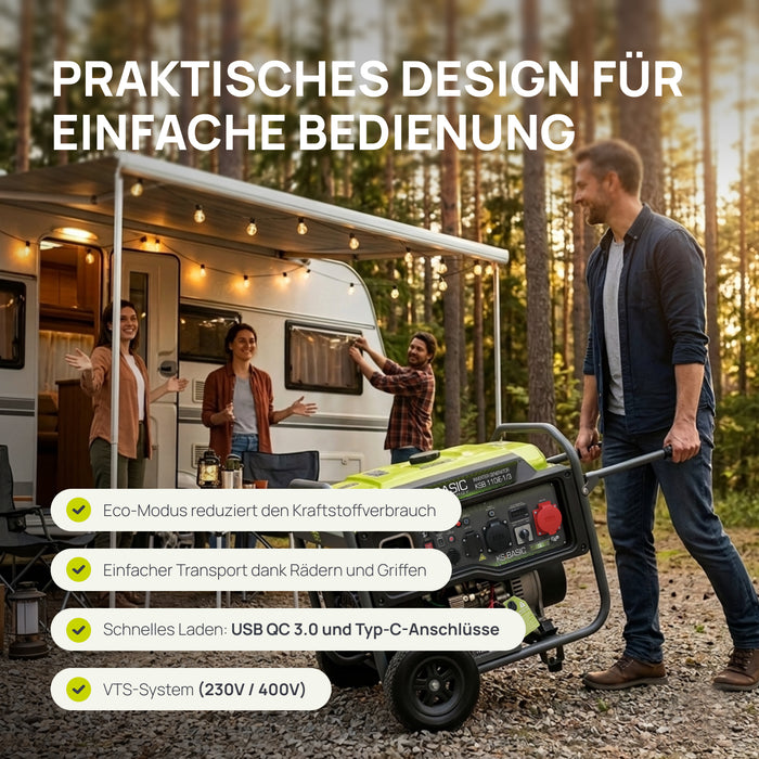 Invertorový generátor KSB 110iE-1/3