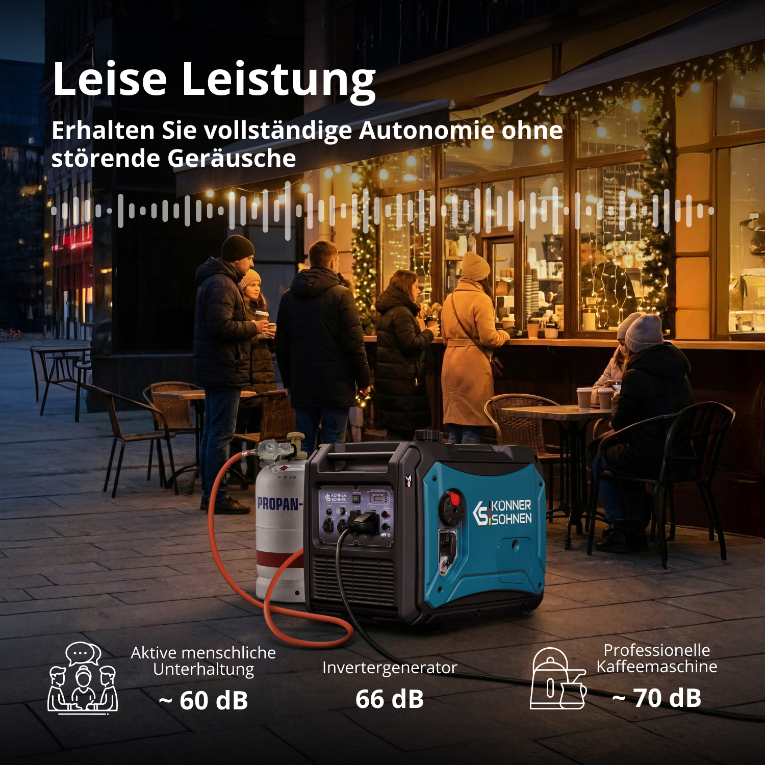 Invertorový generátor na LPG/benzín KS 4000iEG S