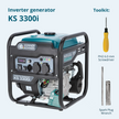 Inverter Generator KS 3300i (Refurbished Excellent) thumbnail