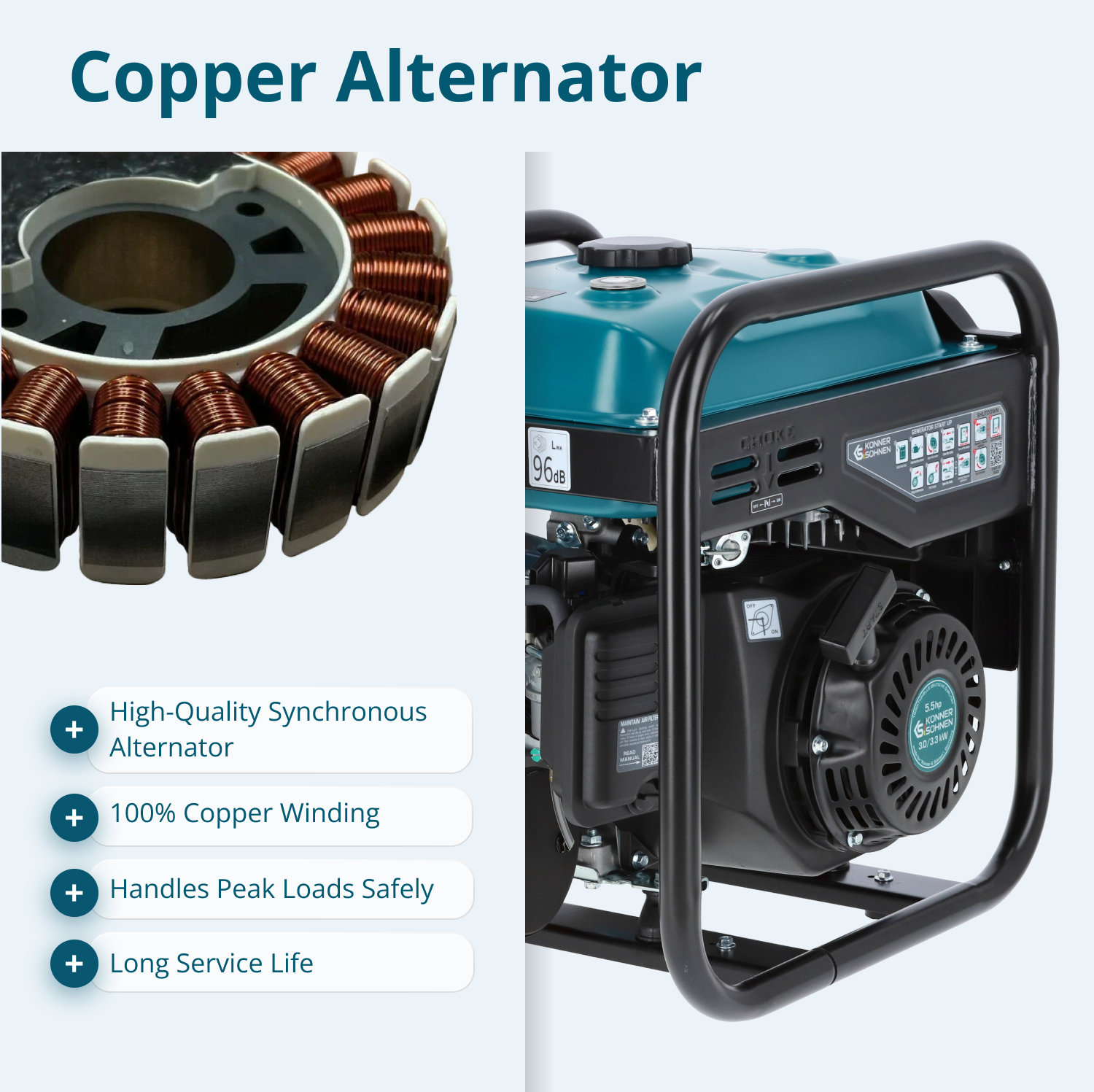 Inverter Generator KS 3300i (Refurbished Excellent)