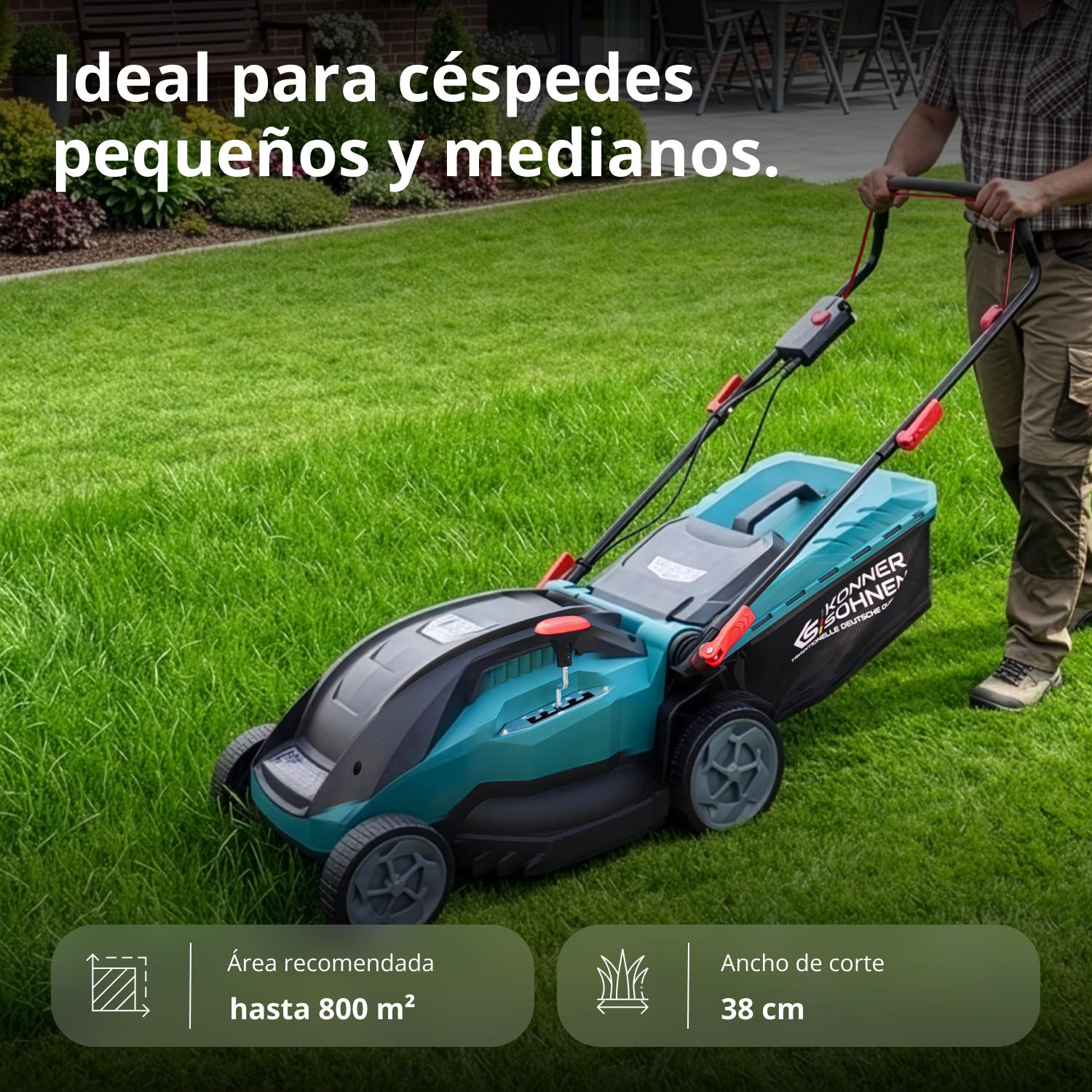 Cortacésped eléctrico KS 38LM16-BL