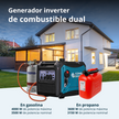 Generador inverter híbrido de gas/gasolina KS 4000iEG S thumbnail