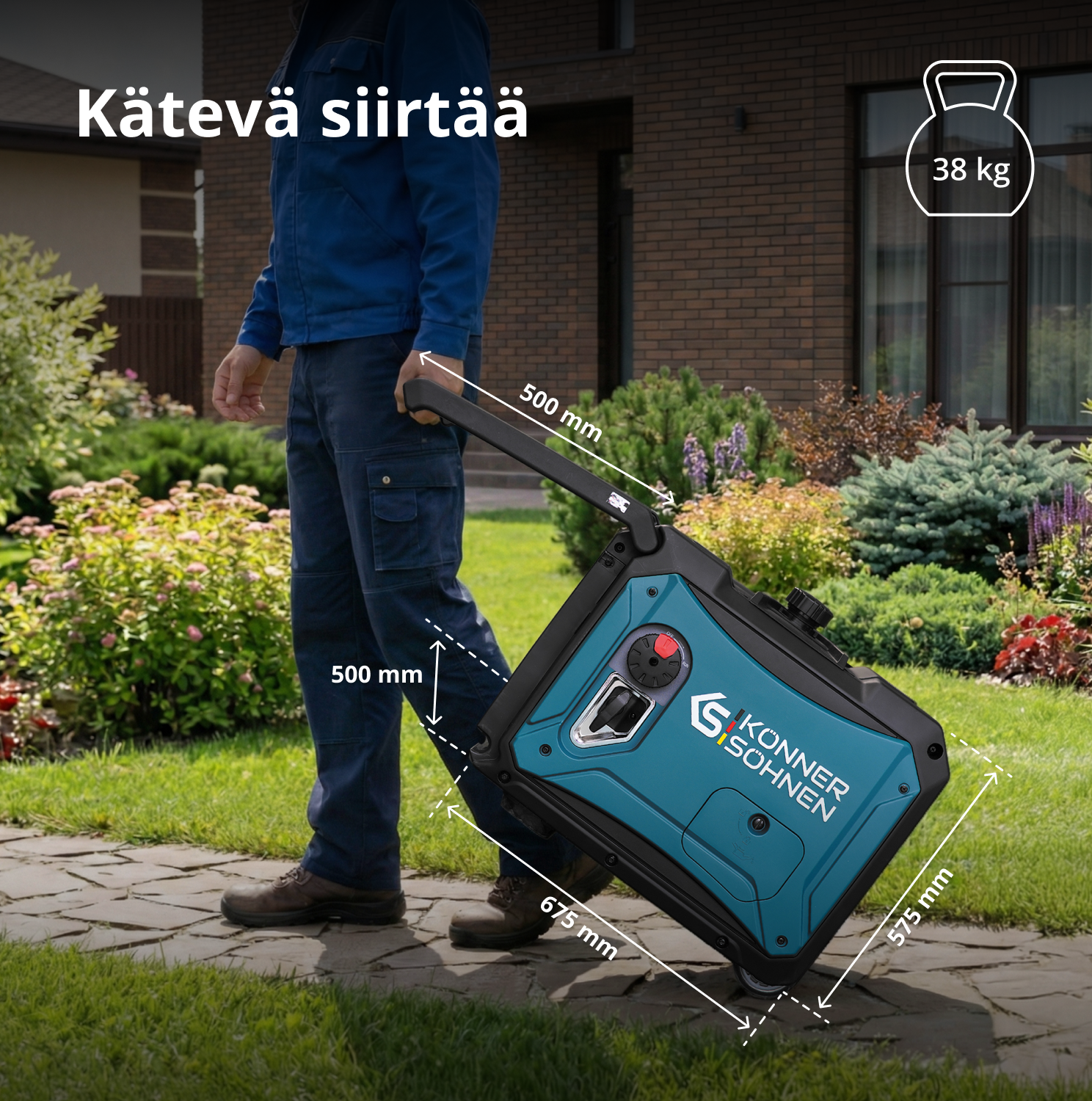 Invertterigeneraattori KS 4000iE S