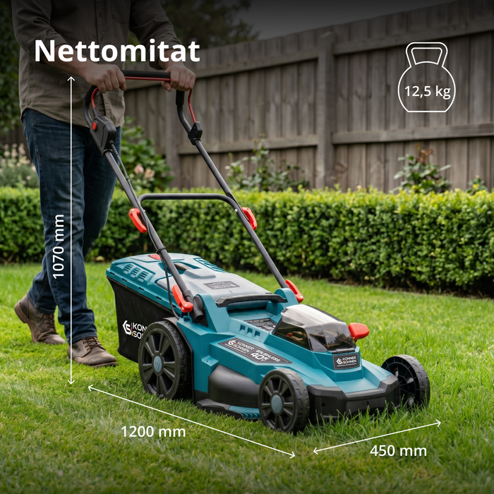 Mainostuote: Nurmikonhoitosetti KS 43LM-BCT40V-SET