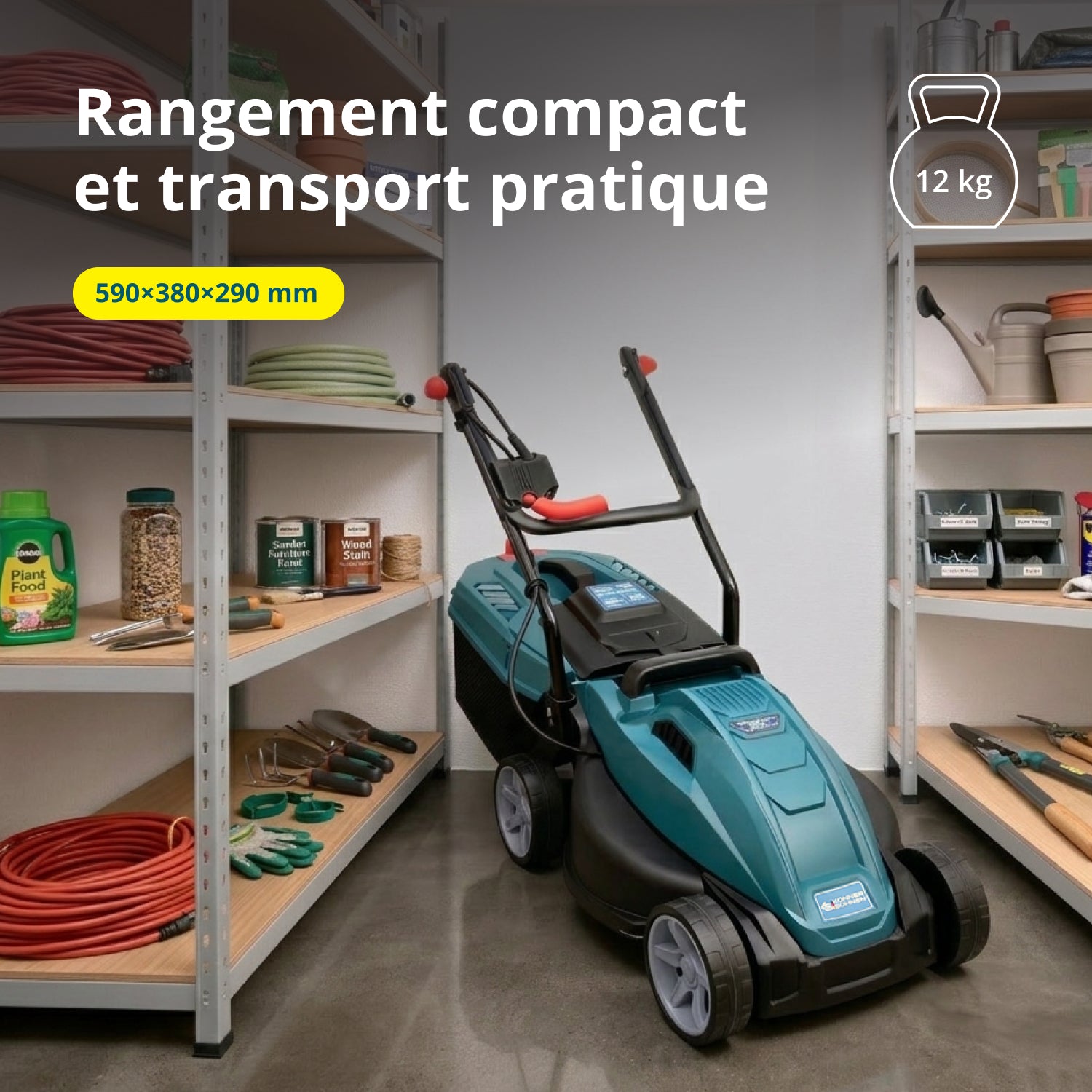 Tondeuse à gazon électrique KS 32LM12-BL