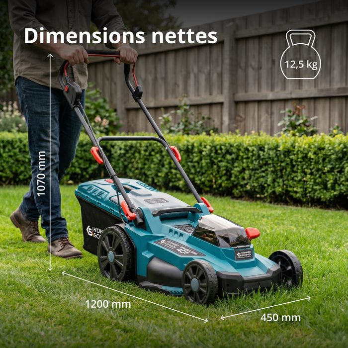 Kit promotionnel de soin du gazon KS 43LM-BCT40V-SET