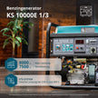 Benzingenerator "Könner & Söhnen" KS 10000E 1/3 thumbnail