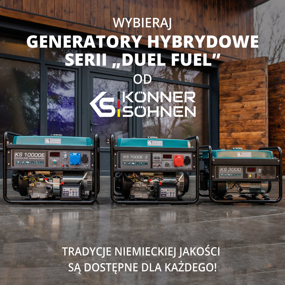Generator LPG/Benzyna „Könner & Söhnen” KS 2900G