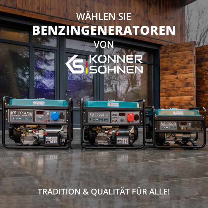 Benzinski generator „Könner & Söhnen“ KS 2900