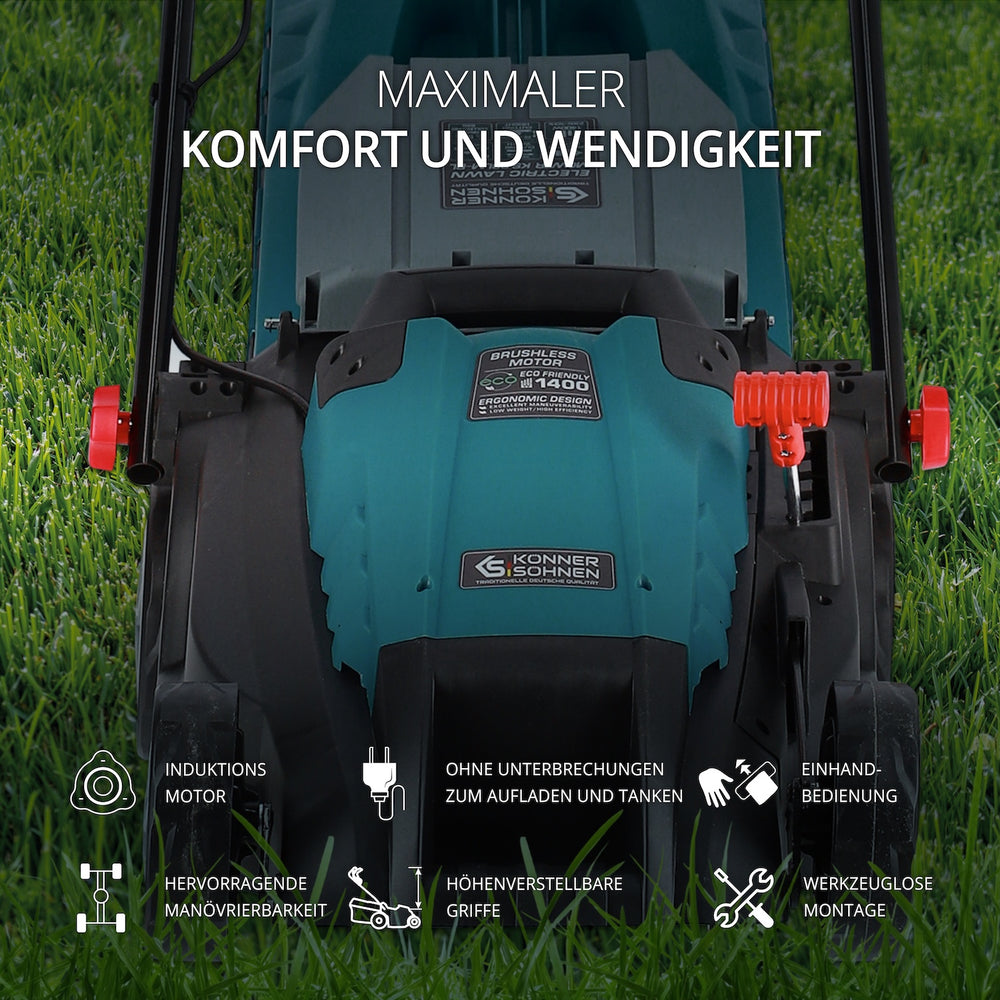Cortador de relva elétrico KS 38LM-BL