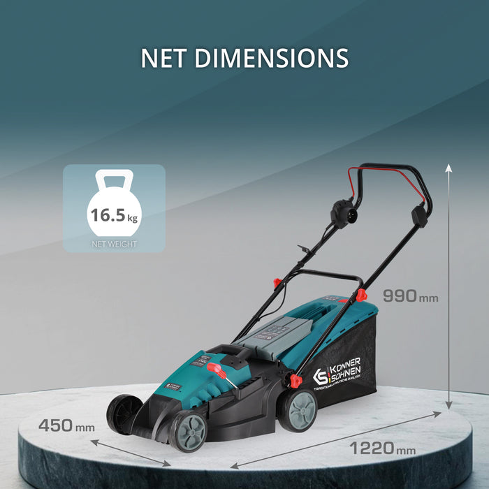 Cortador de relva elétrico KS 38LM-BL