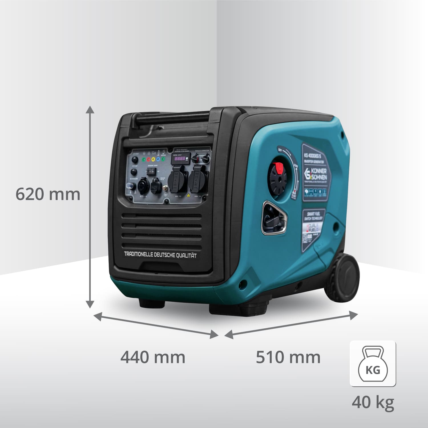 Generatore inverter a gas/LPG KS 4000iEG S
