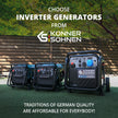 LPG/gasoline inverter generator KS 4100iEG (Refurbished Excellent) thumbnail