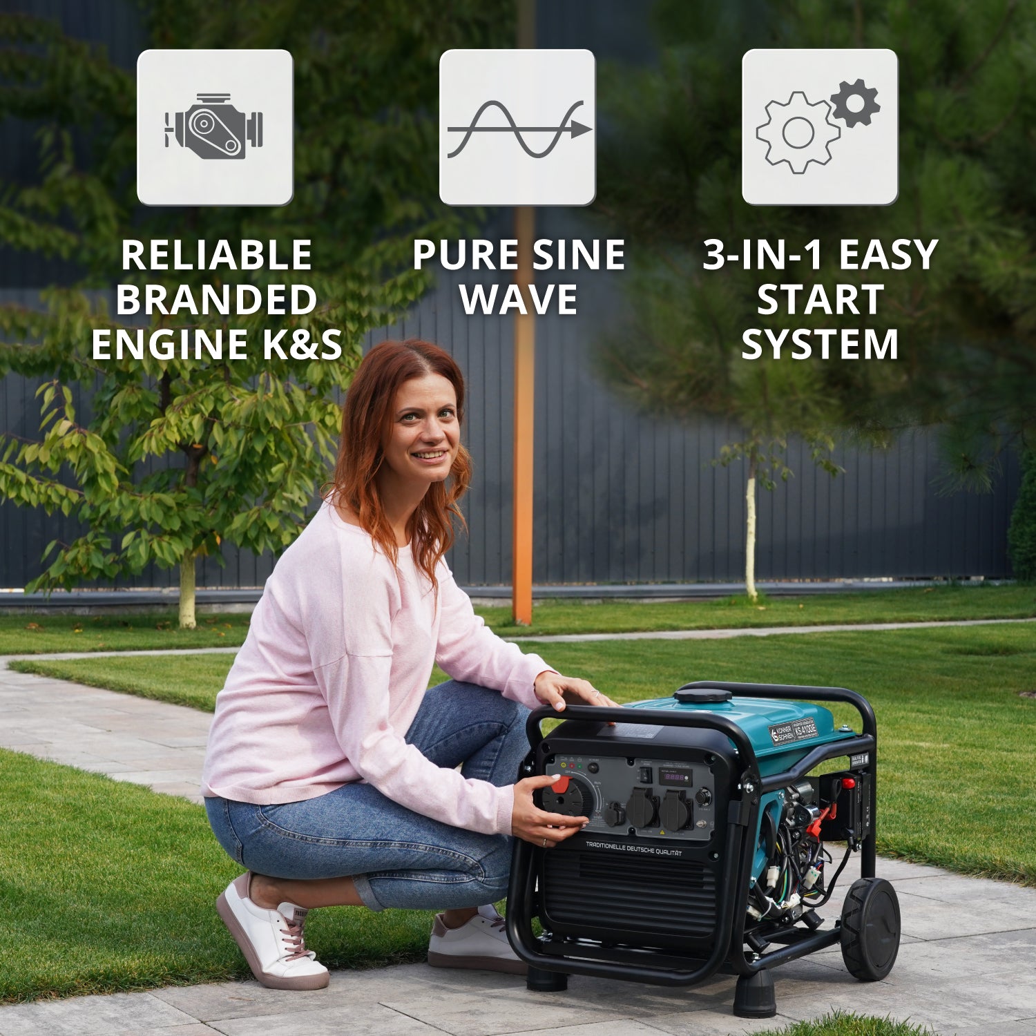 Invertergenerator KS 4100iE