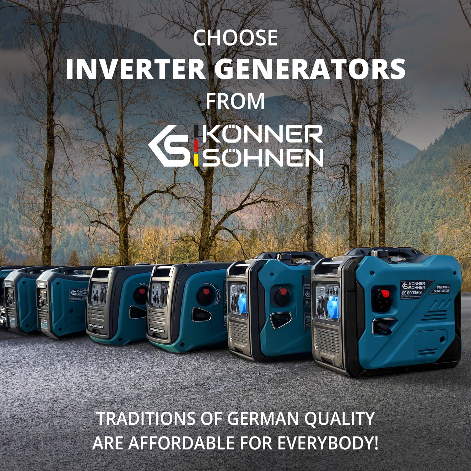 Generatore di inverter KS 5500iES ATSR