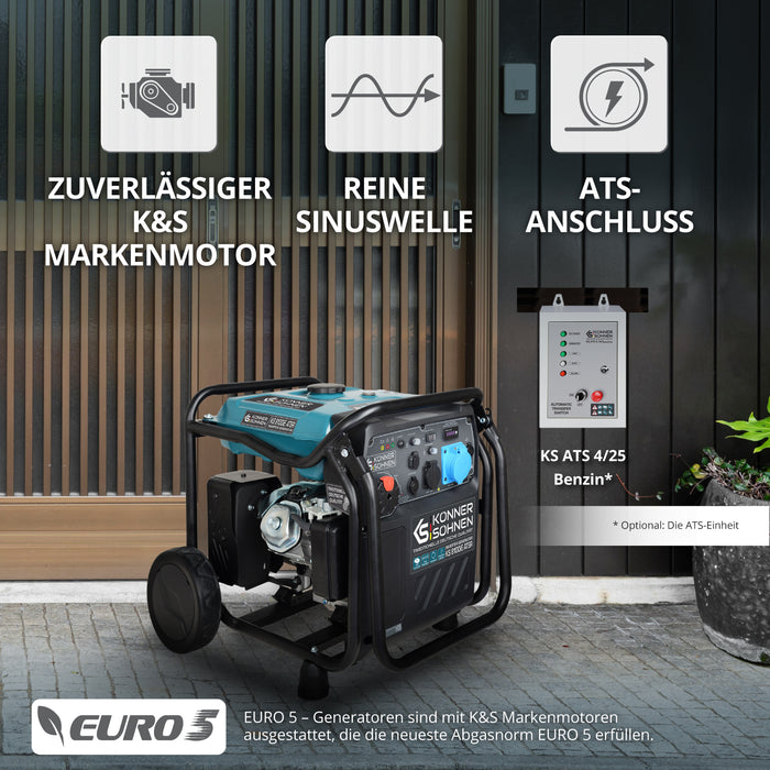 Invertorski generator KS 8100iE ATSR