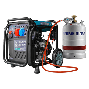LPG/benzínový invertorový generátor KS 8100iEG 1/3