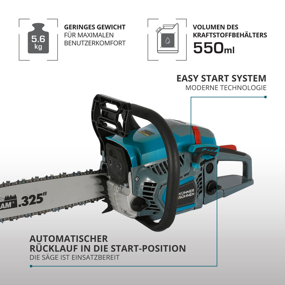 Benzinska motorna testera KS CS31G-16-1