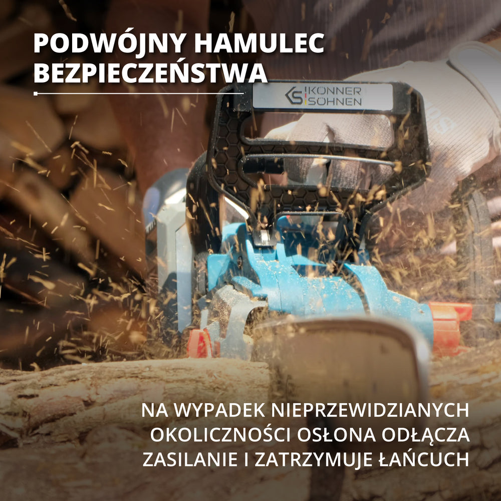 Bezprzewodowa piła łańcuchowa KS CS40V-16
